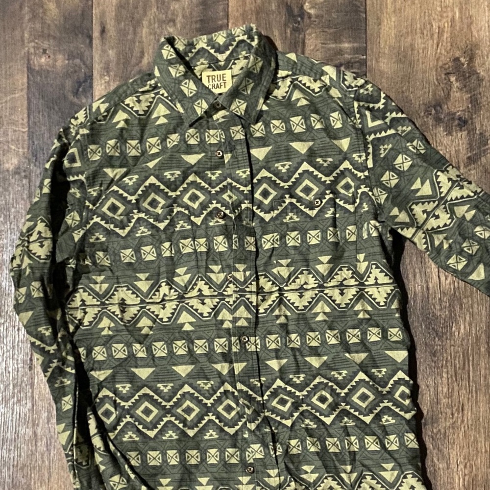 Tribal button up